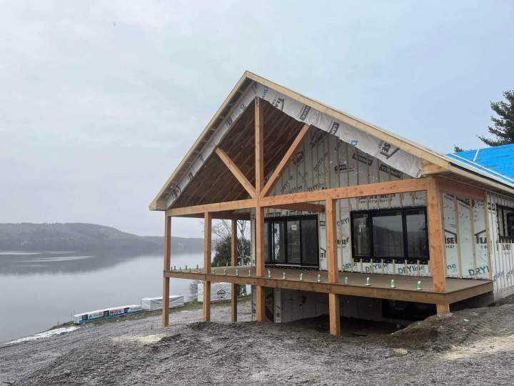 Constriction maison en bois Rimouski