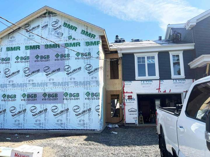 Surélévation maison Rimouski