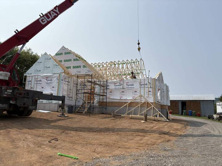 Construction maison moderne Rimouski